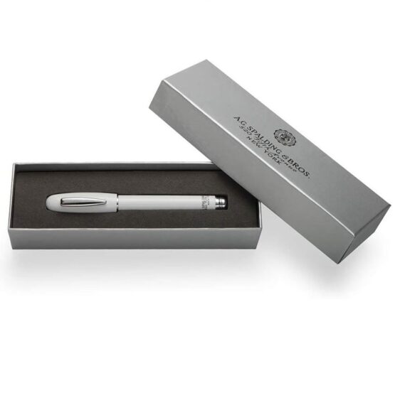A.G. SPALDING & BROS 170132U001 PENNA A SFERA ACRILICO COLORE BIANCO - immagine 4