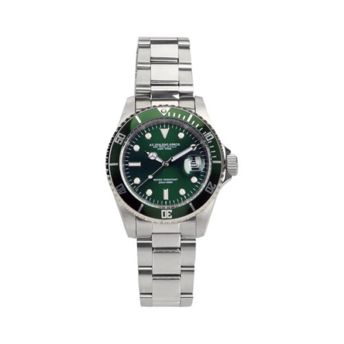 A.G.SPALDING & BROS OROLOGIO CHRONO NEW DIVER 174367P313 CINTURINO ACCIAIO