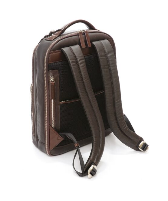 A.G.SPALDING & BROS 309180U254 ZAINO TECH LEATHER IN PELLE COLORE MARRONE - immagine 3