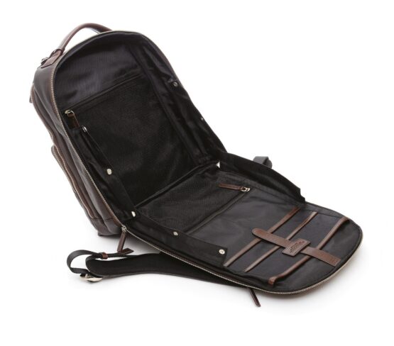 A.G.SPALDING & BROS 309180U254 ZAINO TECH LEATHER IN PELLE COLORE MARRONE - immagine 2