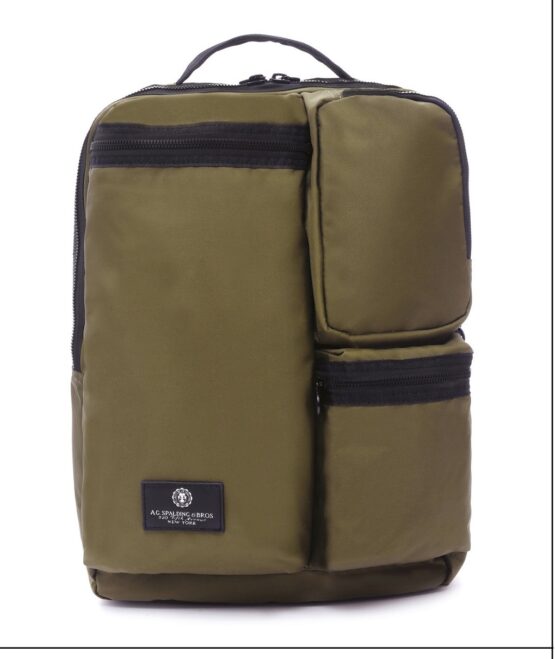 A.G.SPALDING & BROS SQUARE BACK PACK 309263U337 ZAINO IN NYLON ANTIACQUA