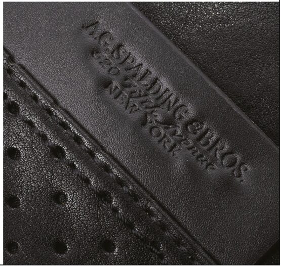 A.G.SPALDING & BROS 309280U900 ZAINO ROUND  NEW HOLEY IN PELLE COLORE NERO - immagine 4