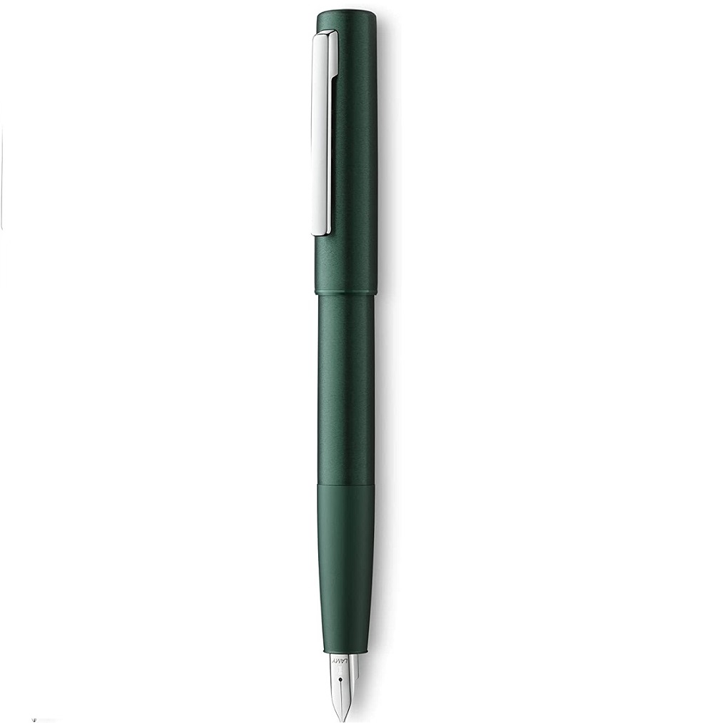 LAMY 1234745 PENNA STILOGRAFICA AION ALLUMINIO ANODIZZATO DARK GREEN