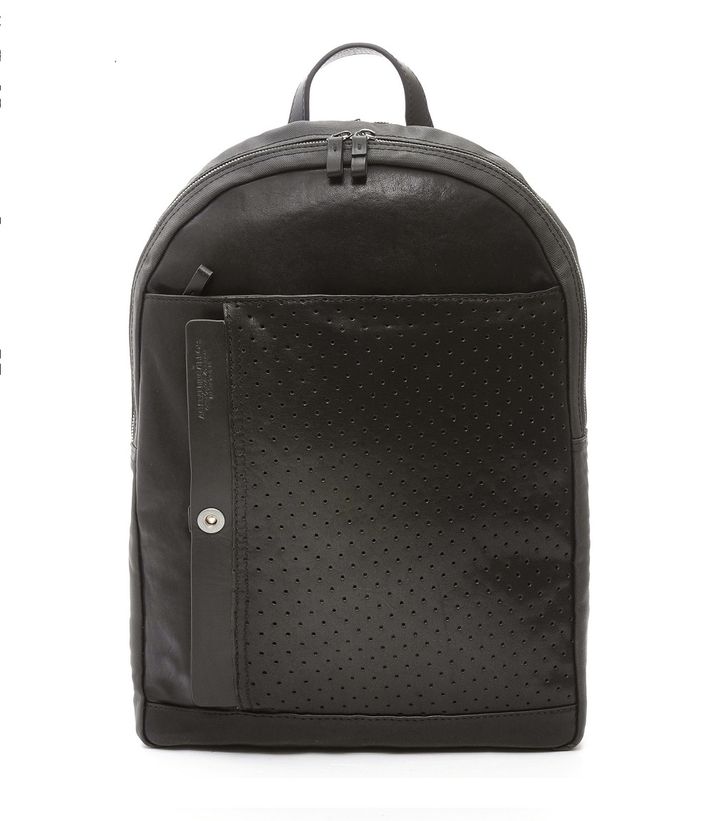 A.G.SPALDING & BROS 309280U900 ZAINO ROUND  NEW HOLEY IN PELLE COLORE NERO