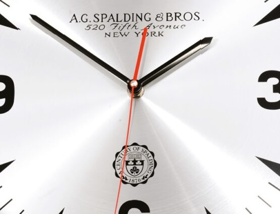 A.G.SPALDING & BROS OROLOGIO DA PARETE 809134U203 ARGENTO - immagine 2