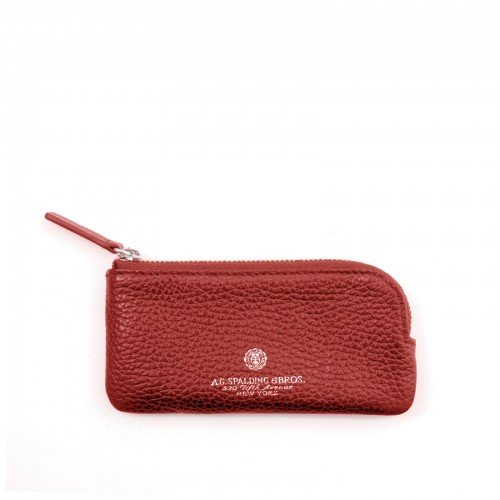 A.G.SPALDING & BROS 175543U530  PORTACHIAVI CON ASTUCCIO  IN PELLE COLORE ROSSO - immagine 3