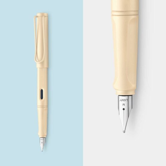 LAMY SAFARI 1236338 PENNA STILOGRAFICA PENNINO M CREAM  IMPUGNATURA ERGONOMICA - immagine 3