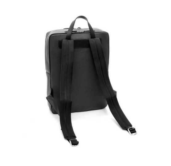 A.G.SPALDING & BROS 309237U900 ZAINO TOURIS SQUARE IN PELLE COLORE NERO - immagine 6
