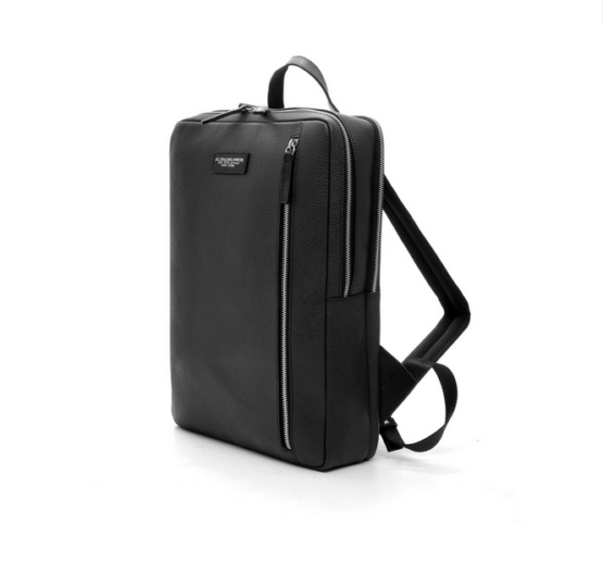 A.G.SPALDING & BROS 309237U900 ZAINO TOURIS SQUARE IN PELLE COLORE NERO - immagine 5