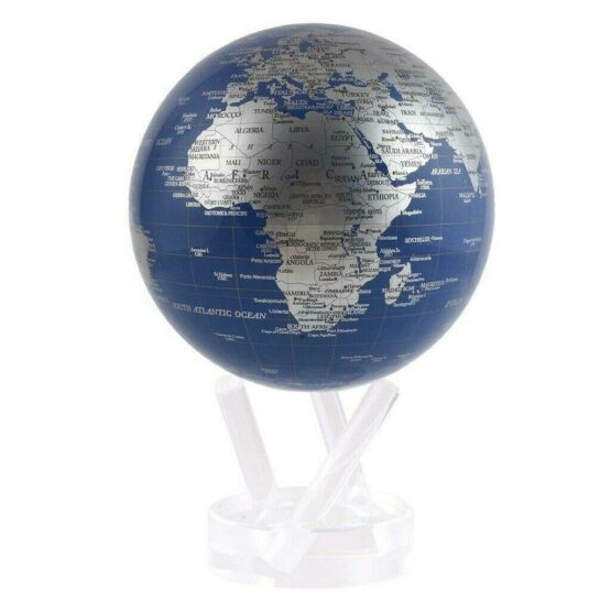 MOVA GLOBE - GLOBO RUOTANTE CON TECNOLOGIA SOLARE MG-45-BSE DIAMETRO CM 11,5