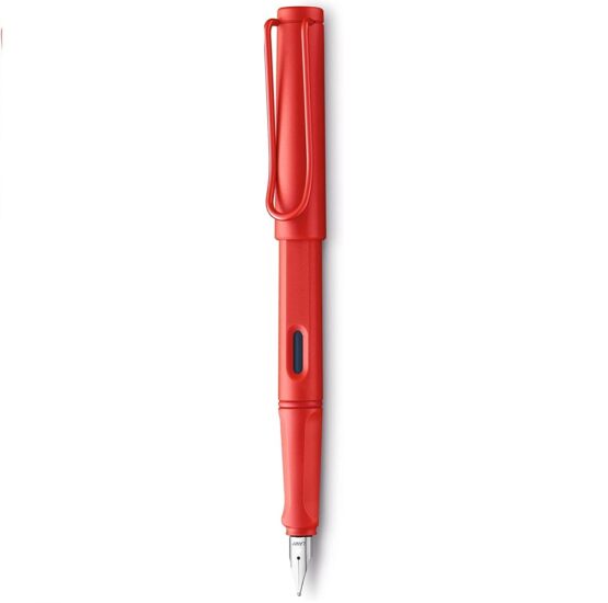 LAMY SAFARI 1236365 PENNA STILOGRAFICA PENNINO EF STRAWBERRY IMP. ERGONOMICA - immagine 2