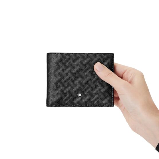 MONTBLANC EXTREME 3.0 PORTAFOGLI 131762  DOPPIO TASCONE 6CC - immagine 4