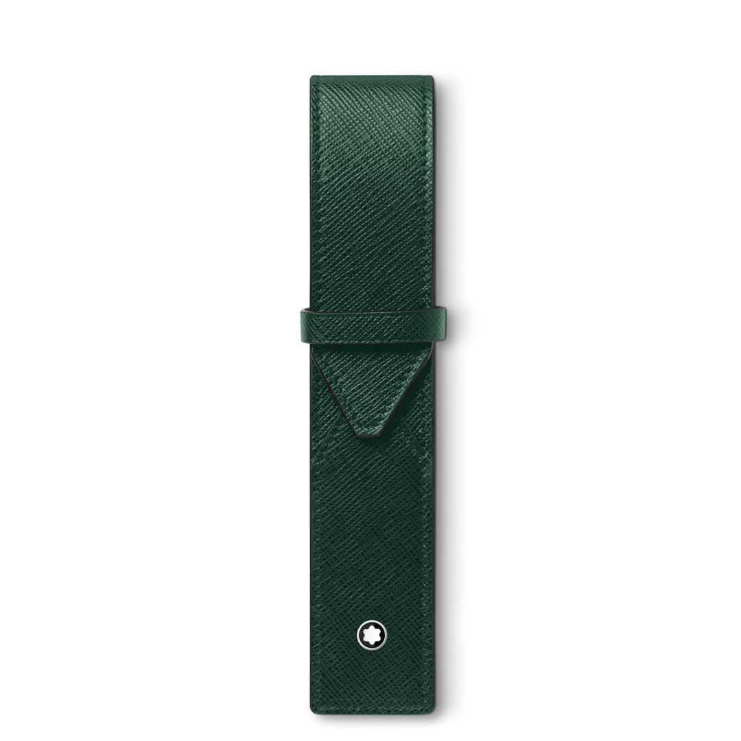 MONTBLANC SARTORIAL 131200 PORTAPENNE 1 STRUMENTO IN PELLE SAFFIANO  VERDE