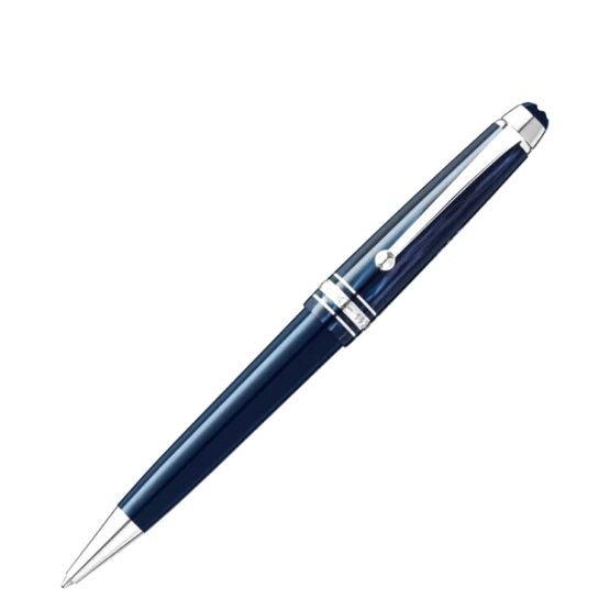 131340 MONTBLANC MEISTERSTÜCK THE ORIGIN COLLECTION  MIDSIZE BLU PENNA A SFERA - immagine 4