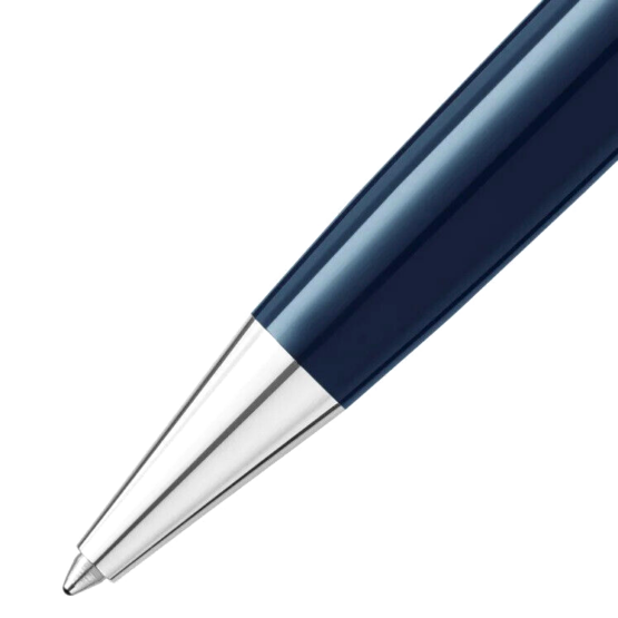 131340 MONTBLANC MEISTERSTÜCK THE ORIGIN COLLECTION  MIDSIZE BLU PENNA A SFERA - immagine 2