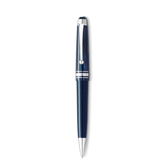 131340 MONTBLANC MEISTERSTÜCK THE ORIGIN COLLECTION  MIDSIZE BLU PENNA A SFERA - immagine 6