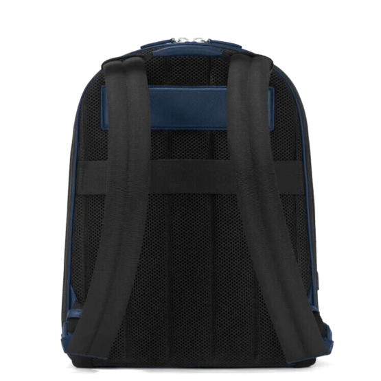 MONTBLANC  SARTORIAL 131716 ZAINO MEDIO IN PELLE COLORE BLU CON 3 SCOMPARTI - immagine 4