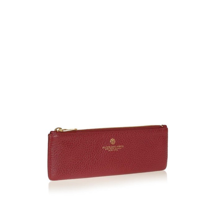 A.G.SPALDING & BROS 173770U530 ASTUCCIO PORTAPENNE IN PELLE COLORE ROSSO