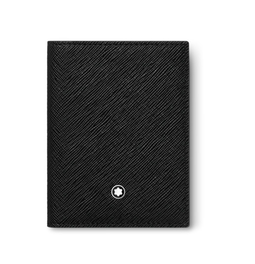 130322Montblanc Sartorial Mini Wallet 4cc Black.3.500