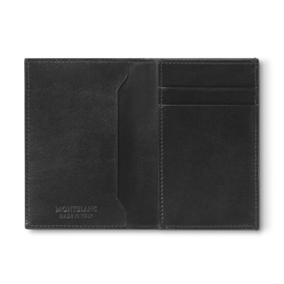 MONTBLANC Meisterstuck 198320 PORTABIGLIETTI E CARTE DI CREDITO COLORE NERO - immagine 2