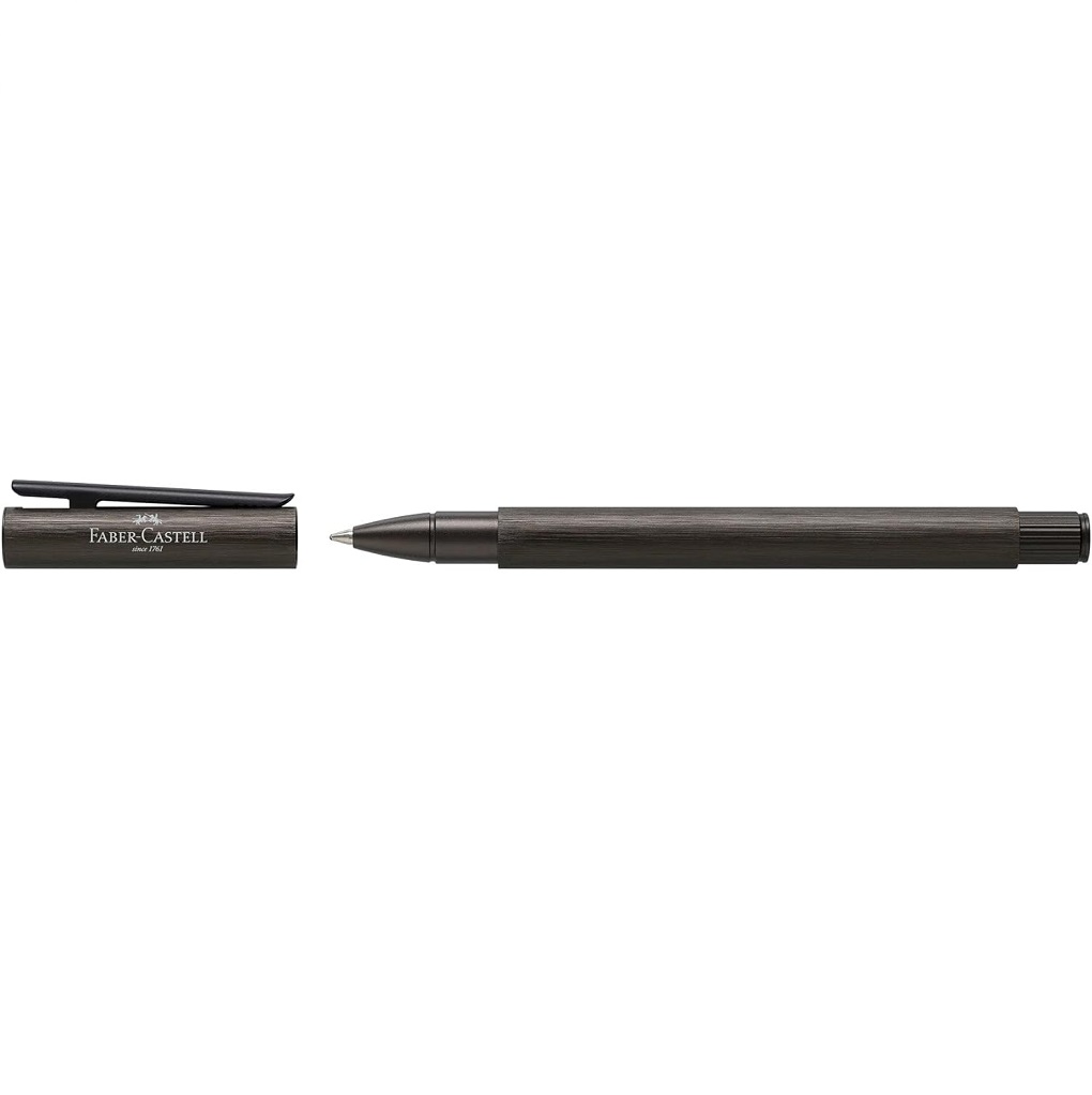FABER CASTELL 146256 ROLLER BALL Neo Slim Aluminium gun metal - immagine 2