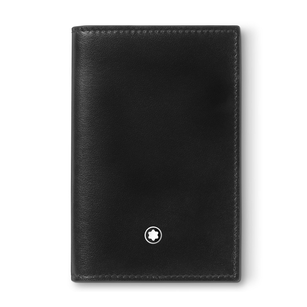MONTBLANC Meisterstuck 198320 PORTABIGLIETTI E CARTE DI CREDITO COLORE NERO