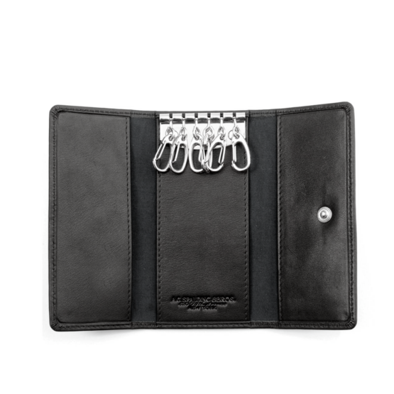 A.G. SPALDING&BROS 175142U900 PORTACHIAVI IN PELLE 6 GANCI LUNGO