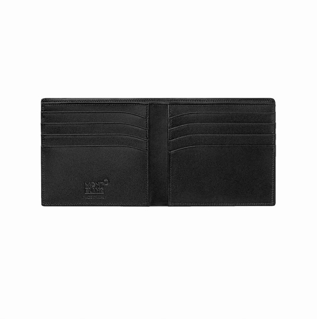 MONTBLANC MEISTERSTUCK 198310 PORTAFOGLI 8 SCOMPARTI COLORE NERO - immagine 2