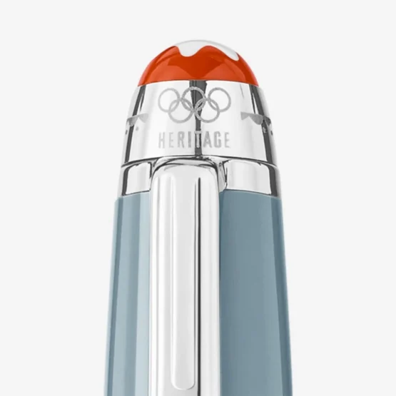 MONTBLANC Penna a sfera Meisterstück x Olympic Heritage Chamonix 1924 Classique 131365 - immagine 2