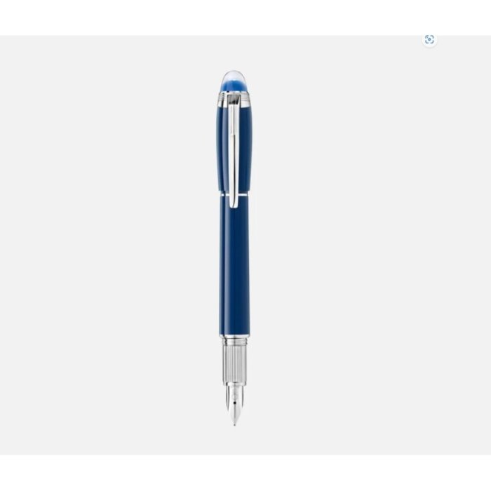 132439 MONTBLANC STARWALKER BLUE PLANET PENNA STILOGRAFICA M