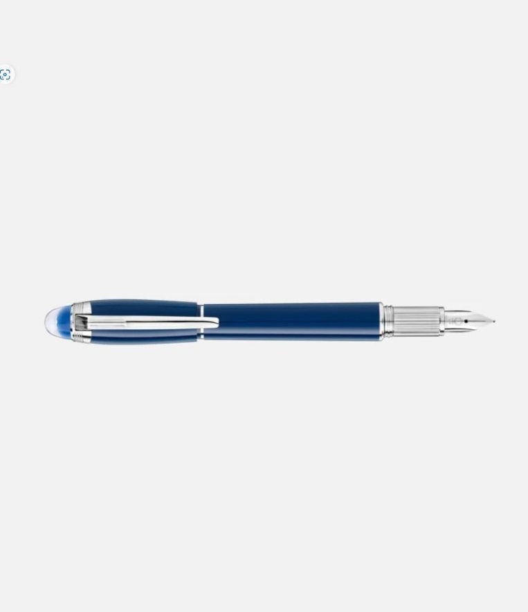 132439 MONTBLANC STARWALKER BLUE PLANET PENNA STILOGRAFICA M - immagine 3