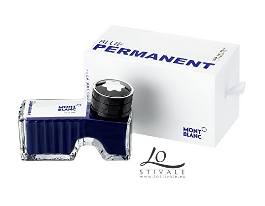MONTBLANC 128195 INK BOTTLE PERMANET BLU 60ML