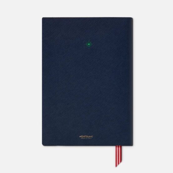 MONTBLANC 132990 BLOCCO NOTE COPERTINA IN PELLE GRAFICA A RIGHE GREAT GASBY - immagine 2