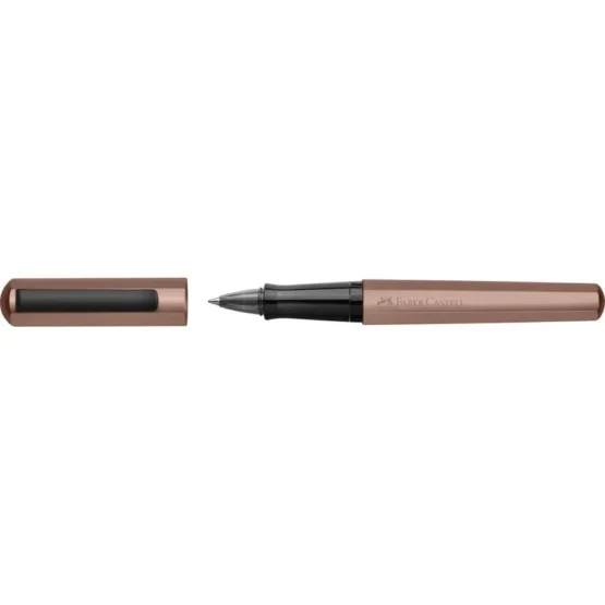 FABER CASTELL HEXO BRONZE 140585 PENNA ROLLER ALLUMINIO ANODIZZATO - immagine 4