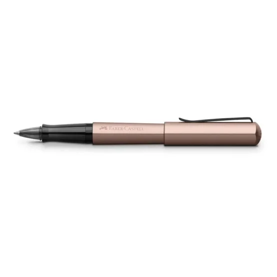 FABER CASTELL HEXO BRONZE 140585 PENNA ROLLER ALLUMINIO ANODIZZATO - immagine 3