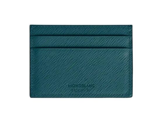 MONTBLANC SRTORIA 198880 PORTACARTE D CREDITO BLU CIPRO - immagine 3