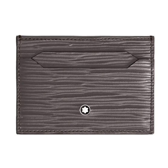 MONTBLANC Meisterstück 4810 PORTACARTE DI CREDITO IN PELLE 5 SCOMPARTI 198819
