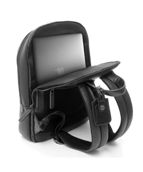 A.G. SPALDING&BROS ZAINO PORTA PC  IN PELLE  309182U900 COLORE NERO - immagine 2