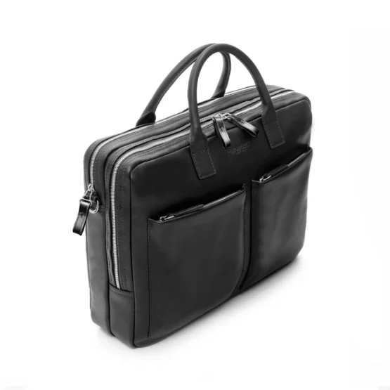 A.G. SPALDING & BROS 309280U900 BORSA 2 ZIP NEW YORK IN PELLE - immagine 2