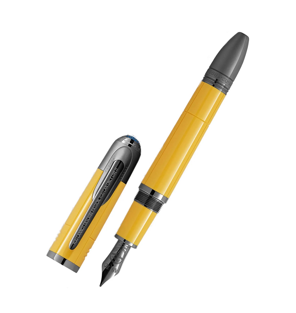 Montblanc 130661 Great Characters Enzo Ferrari Special Edition Giallo Modena Fountain Pen M