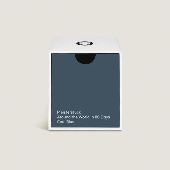 MONTBLANC 134408 Boccetta d’inchiostro, Meisterstück Around the World in 80 Days, blu carbone – 50 ml - immagine 3