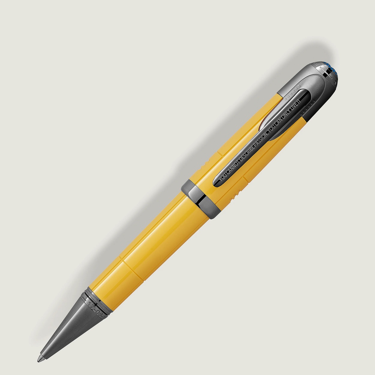 MONTBLANC 130663 Penna a sfera Great Characters Enzo Ferrari Special Edition Giallo Modena