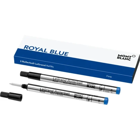 MONTBLANC 128227 REFILLS LEGRAND F ROYAL BLUE 1 X 2