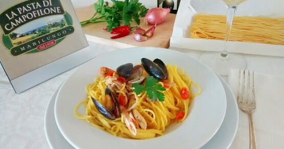 MARILUNGO CHITARRA PASTA ALL’UOVO DI CAMPOFILONE I.G.P. - immagine 5