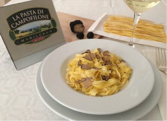 MARILUNGO TAGLIATELLE PASTA ALL’UOVO DI CAMPOFILONE I.G.P. - immagine 5