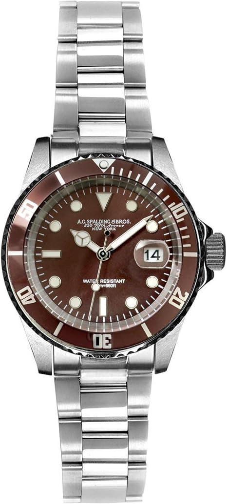 174367P252.OROLOGIO.MARRONE.DIVER.