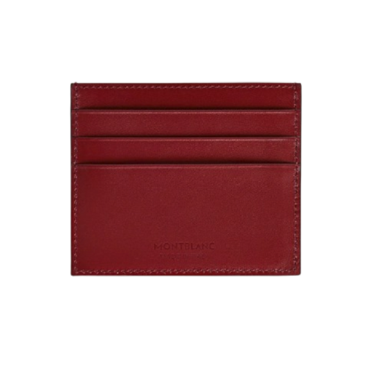 MONTBLANC Meisterstück 198809 PORTACARTE DI CREDITO IN PELLE  6 SCOMPARTI + 1 - immagine 2