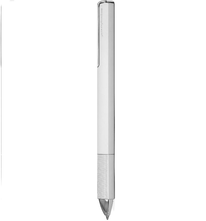 Pininfarina NPKRE01721 PENNA A SFERA RETRATTILE FINITURA ARGENTO PF One - immagine 3