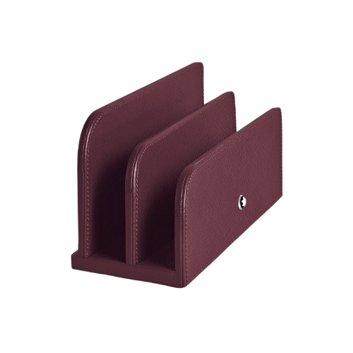 LETTER RACK PORTA CORRISPONDENZA IN PELLE VITELLO STAMPA SAFFIANO 134678 - immagine 3