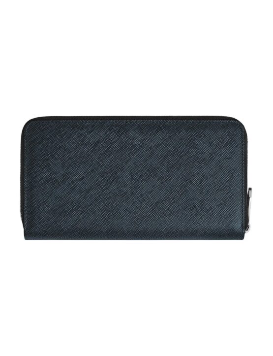 Montblanc 220365 SARTORIAL PORTAFOGLI 12 SCOMPARTI CON CERNIERA SAFFIANO BLU - immagine 4